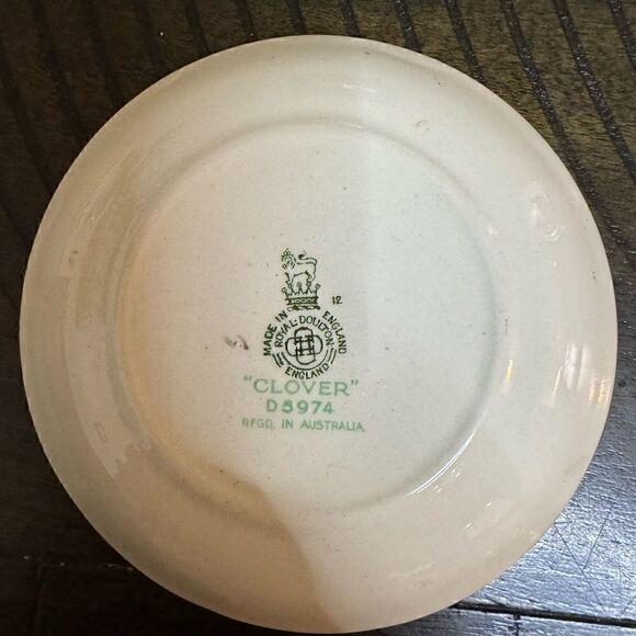 Royal Doulton. Clover. Small Dish. 5974. Made In England. - Picture 5 of 5
